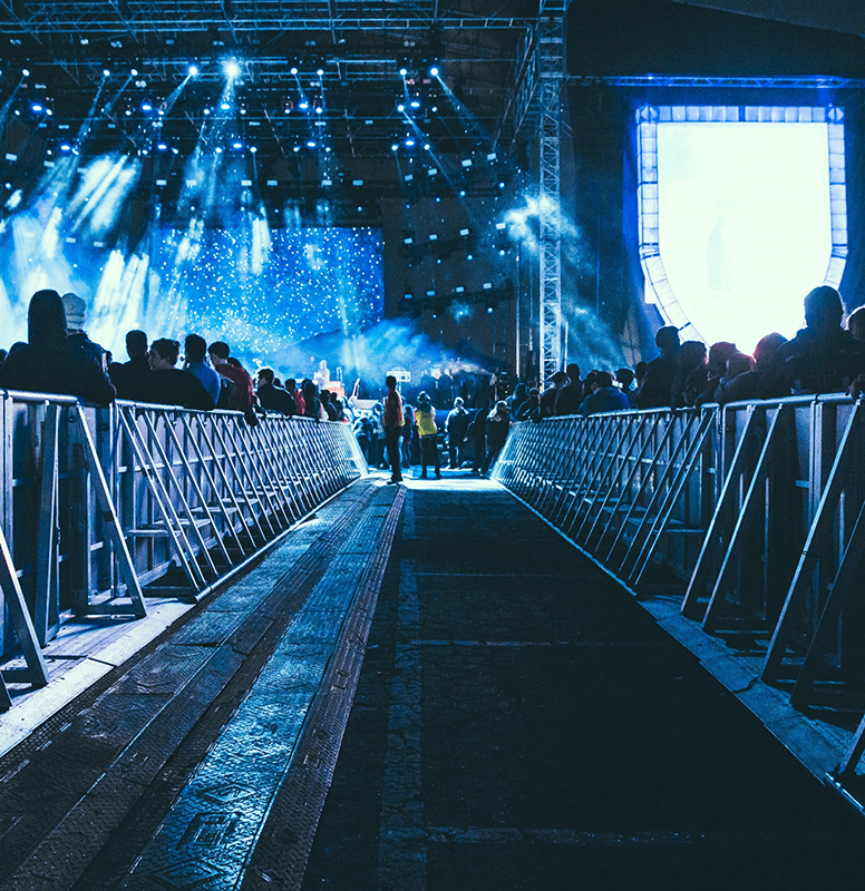 Live event webcasting