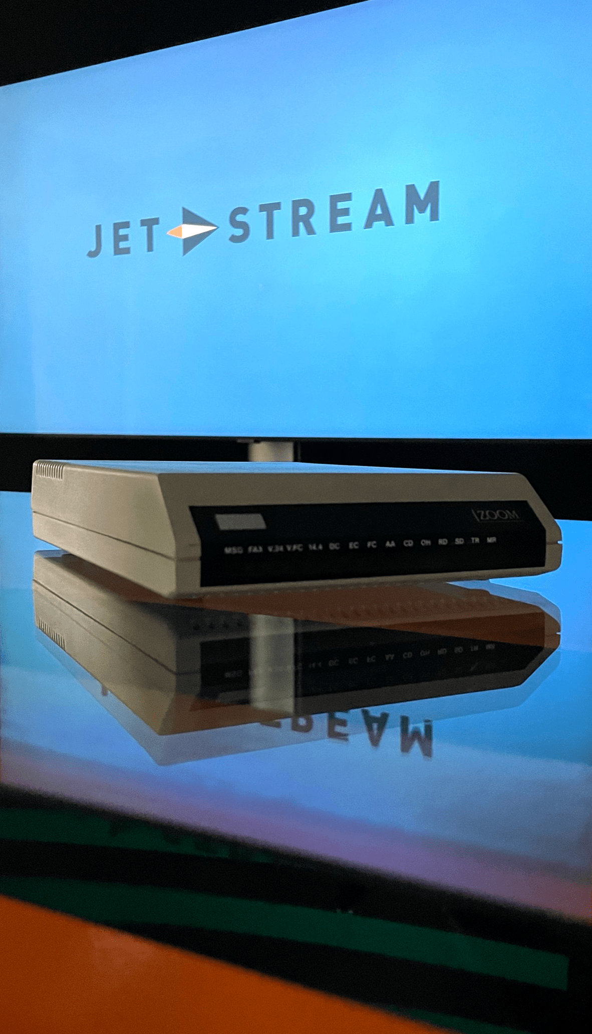 The modem used for the first live stream webcast in 1994.