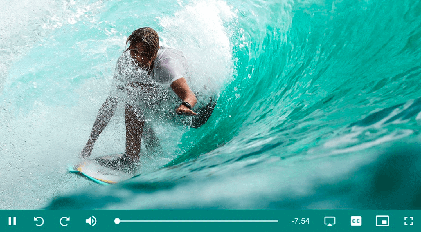 branded video player