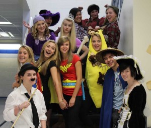 The staff of the Jetstream Journal gets into the spirit of Halloween.