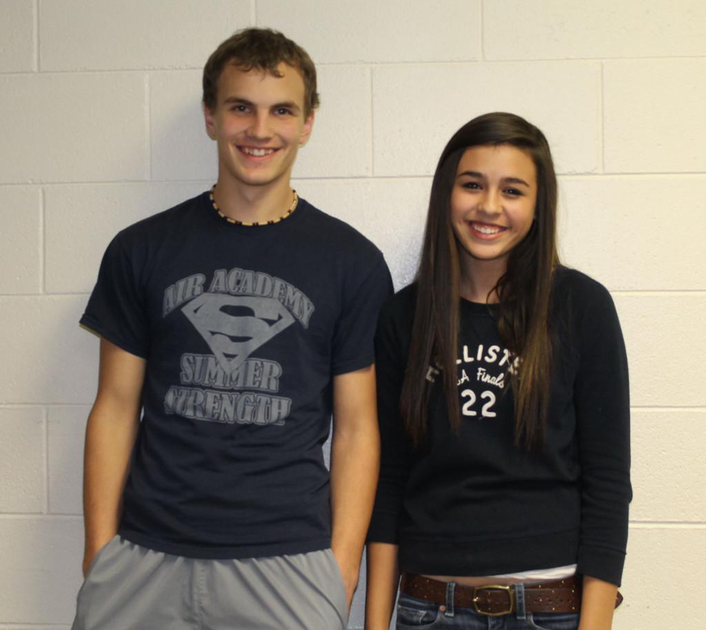Athletes of the Month - Makaela Powilleit and Tobin Morse
