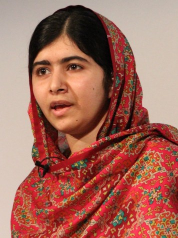 [Malala] Photo via wikipedia.org under the creative commons license http://en.wikipedia.org/wiki/Malala_Yousafzai
