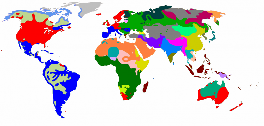 Photo via Wikimedia Commons under the Creative Commons license(http://commons.wikimedia.org/wiki/Language#mediaviewer/File:Languages_world_map.svg)