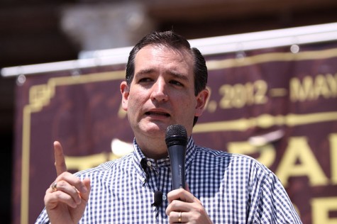 [Ted Cruz at a Tea Party Rally] https://commons.wikimedia.org/wiki/File:Ted_Cruz_(7004287032).jpg Photo used from Wikimedia Commons under the Creative Commons License,