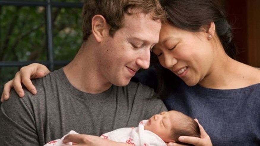 Mark Zuckerberg, Priscilla Chan, and their new baby Max.

(Photo Courtesy of Mark Zuckerberg)