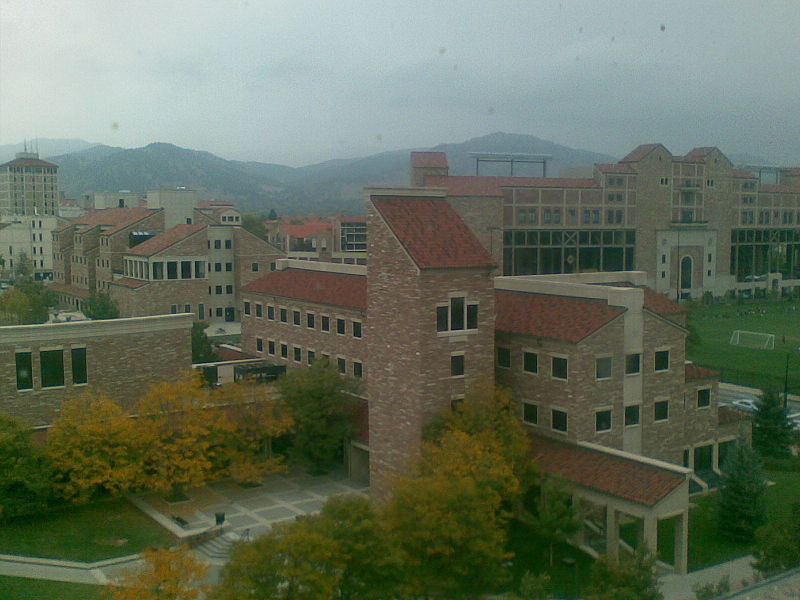 Photo of the University of Colorado at Boulder. Used under the Creative Commons License via Wikimedia Commons. https://commons.wikimedia.org/wiki/Category:University_of_Colorado_at_Boulder#/media/File:CU_Boulder_buildings.jpg