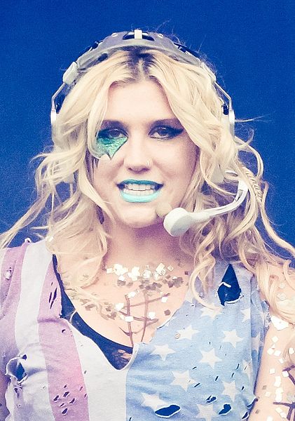 Kesha in 2011; used with permission by Wikimedia Commons.