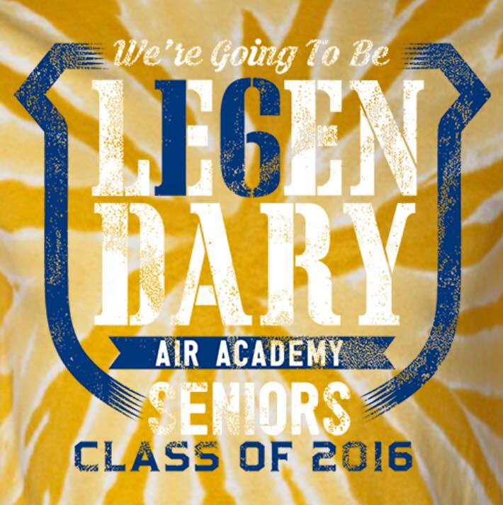 Were going to be legendary. One of the t-shirt designs of AAHS Seniors. Photo used with permission from Katie Scott