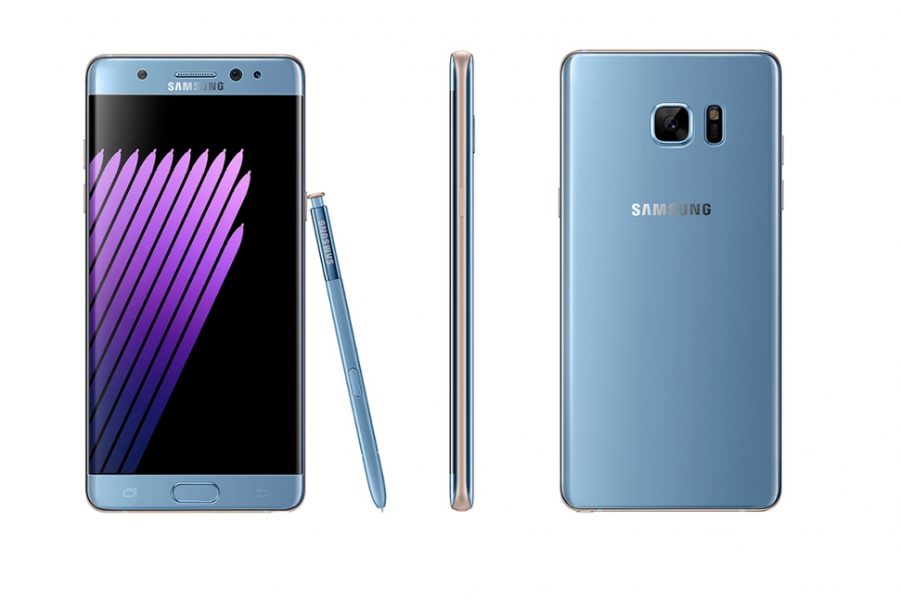 The new Galaxy Note 7, released on August 19, 2016.