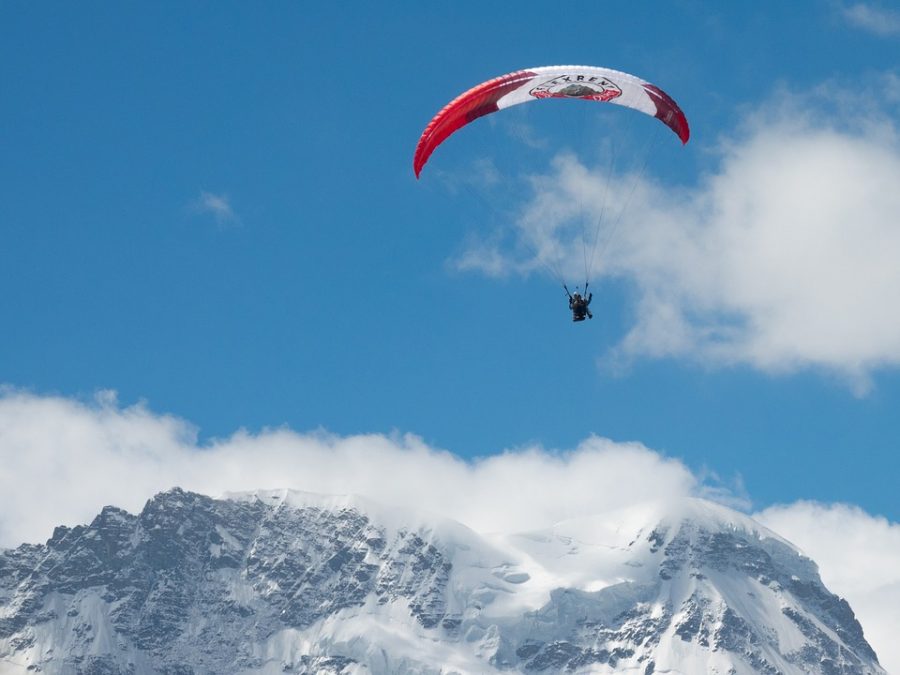 Paragliding Photo via https://pixabay.com/en/paragliding-paraglider-pilot-363833/ Under Google Labeled for Reuse