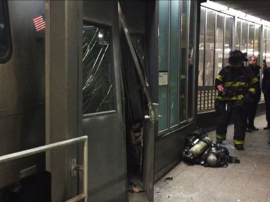 Commuter Train Crash in Brooklyn