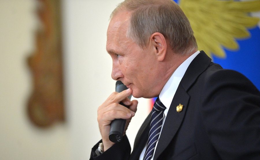 Russian President Vladimir Putin. Labeled for reuse from kremlin.ru.