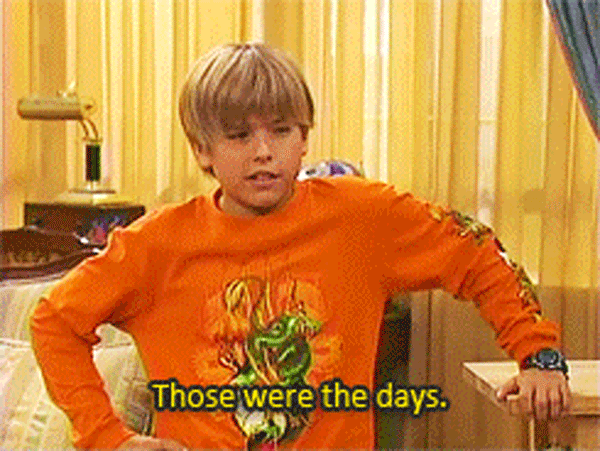 Star from an old Disney Channel show describing how we feel about the original Disney. 
Image courtesy of Giphy.