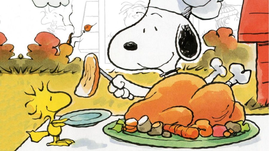 The classic character Snoopy celebrates thanksgiving picture by flickr