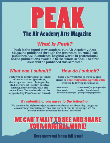 Peak Art Special Section Now Taking Submissions