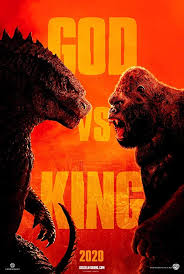 Movie poster for the Godzilla vs King movie. Labeled for Creative Commons. 