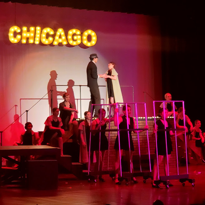 Students playing in the Chicago Play and having a blast! (Maddelynn Roster)
