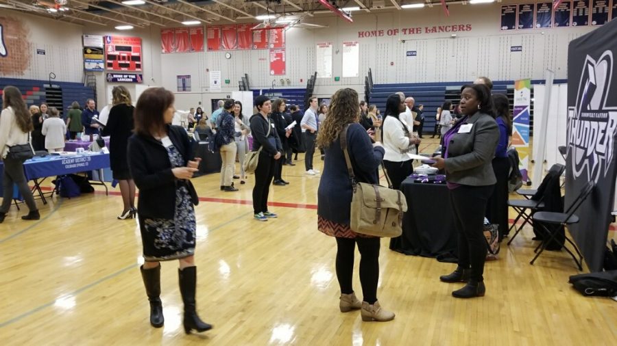 The District 20 job fair focused on hiring the best candidates for the district.  